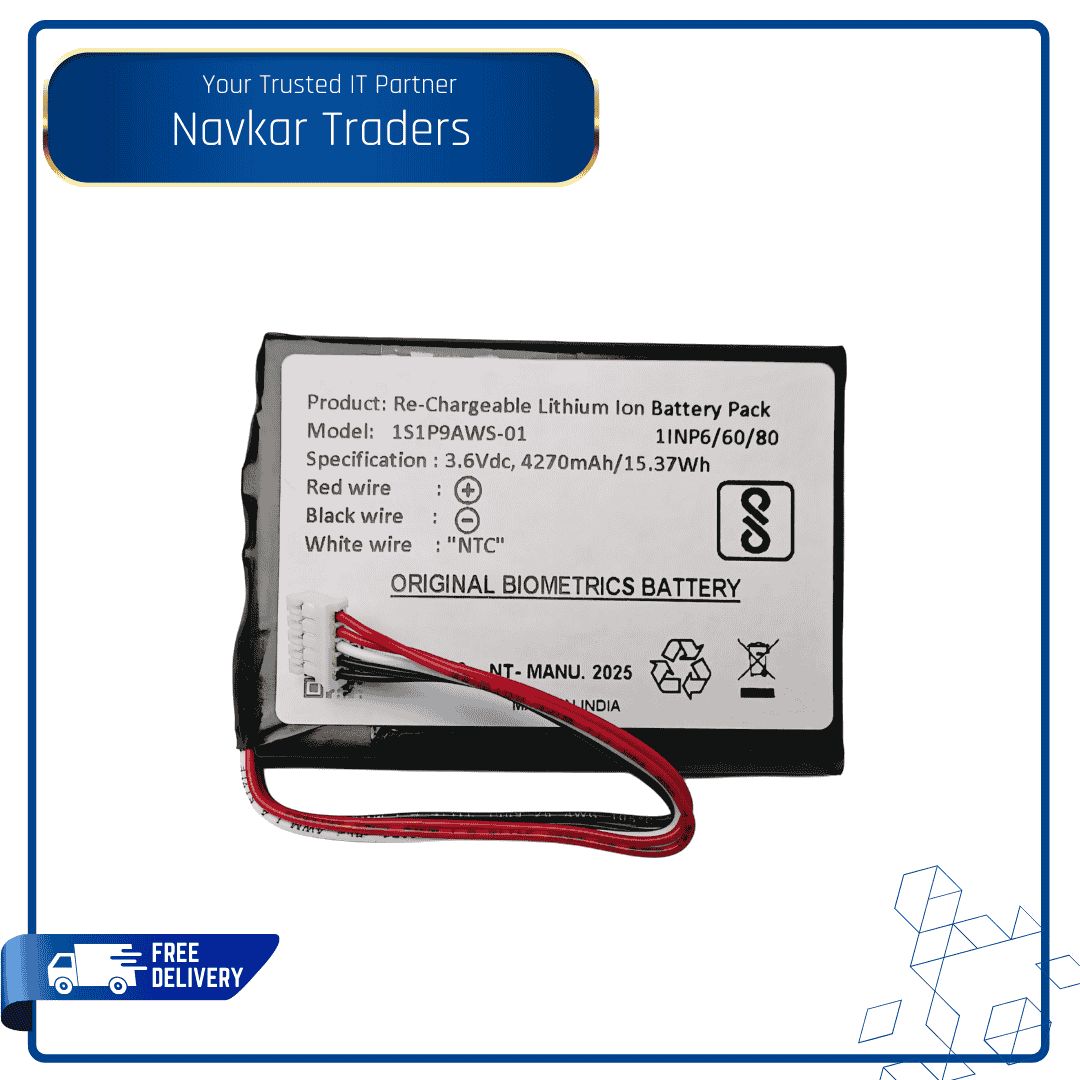 Mantra Original Biometric Battery For Attendance Tab